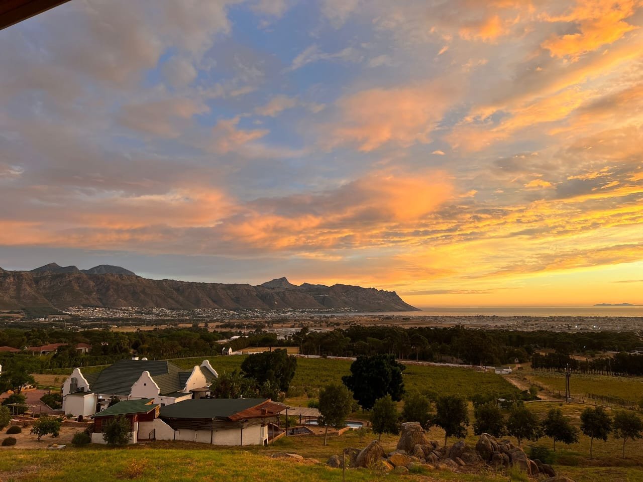 Sunset Mountain View